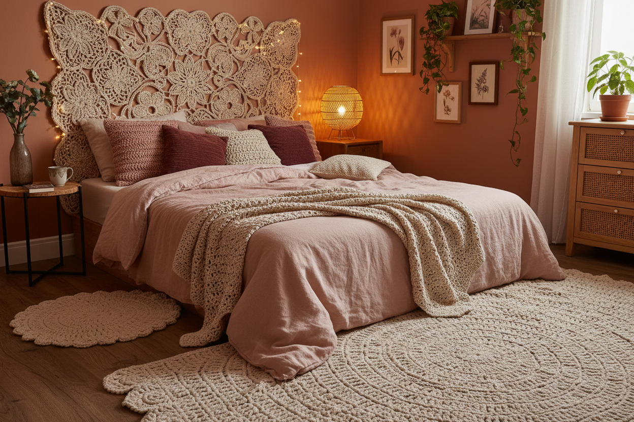 Tendências de Crochê para Decoração em 2026
