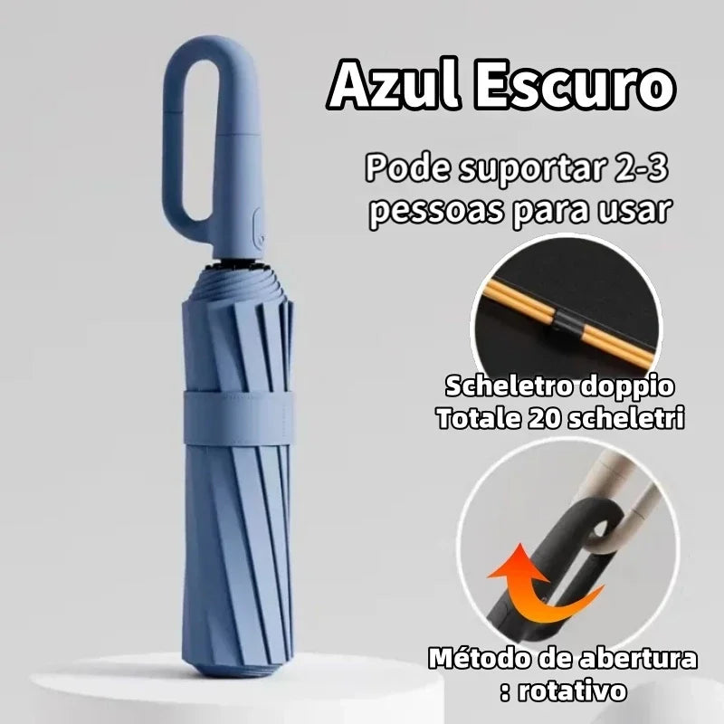 Portable Automatic Windproof UV-Resistant Sun-Protection Large Folding Umbrella