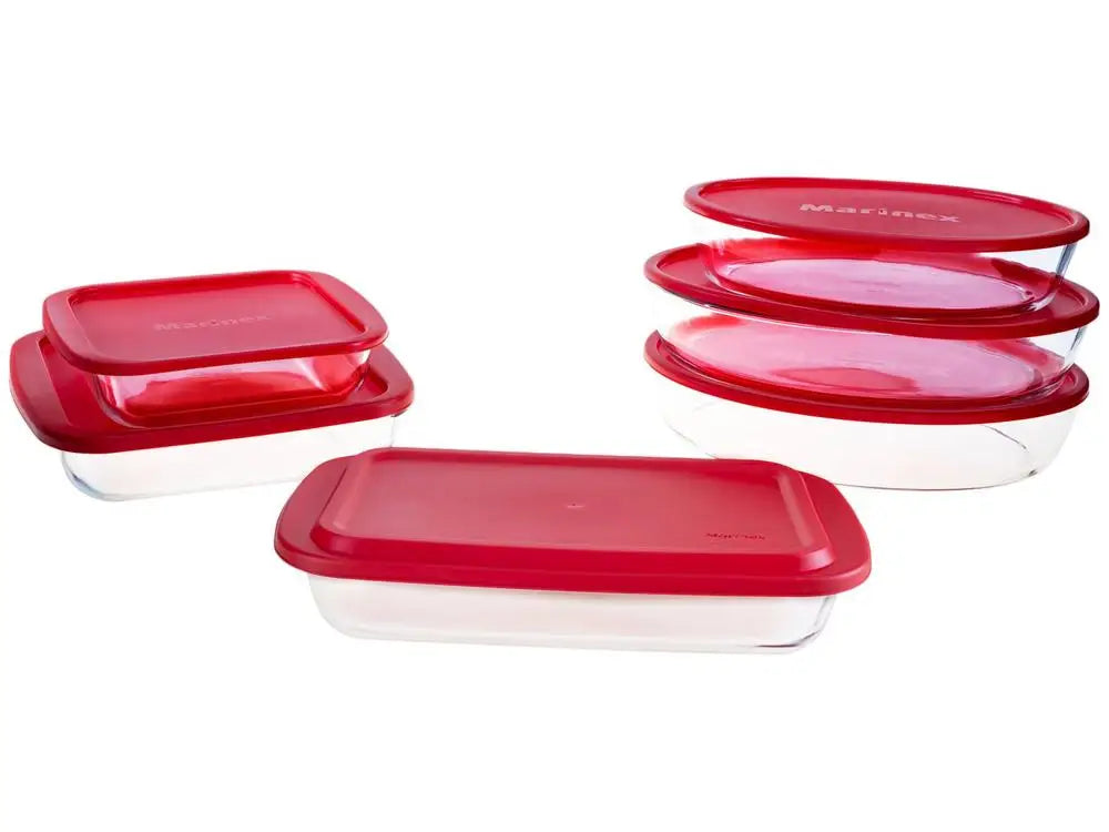 Marinex Glass Baking Machine Set 6 Pieces