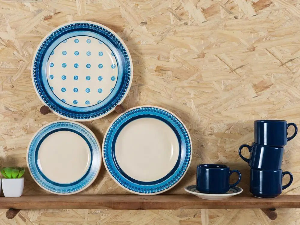 20-Piece Biona Ceramic Dinner and Tea Set