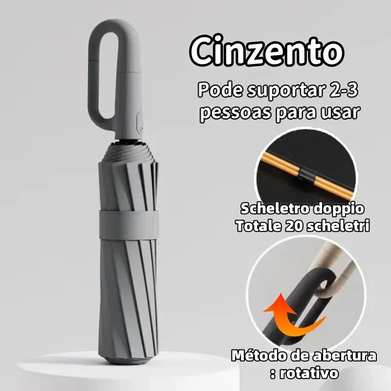 Portable Automatic Windproof UV-Resistant Sun-Protection Large Folding Umbrella
