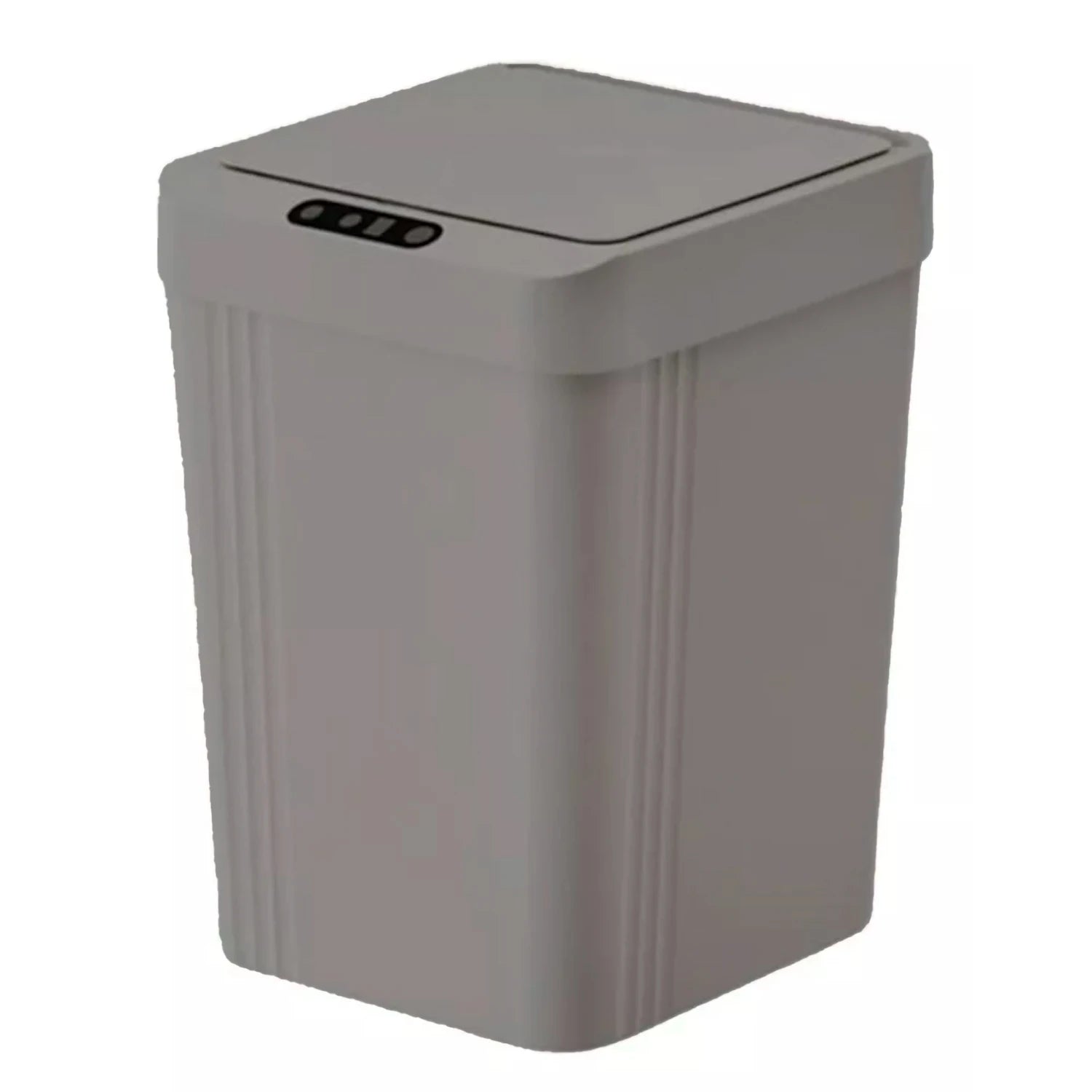 Trash Bin Lid Lid Smart Opening Plastic Capacity 13 Liters For Kitchen Bathroom Office