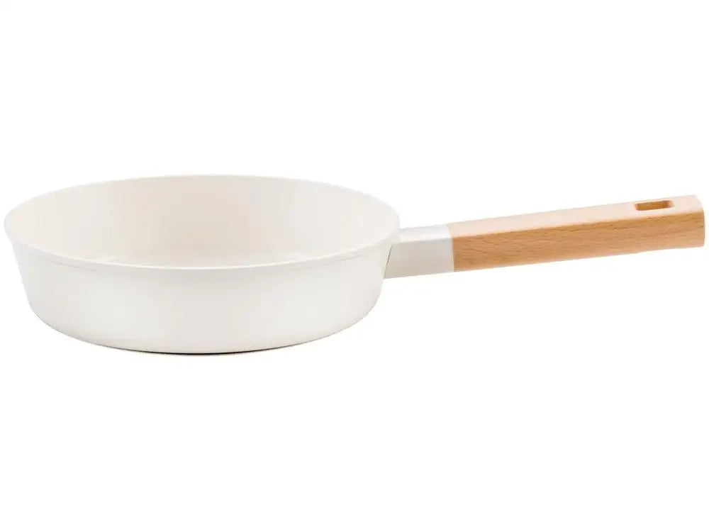 Ceramic Life Nordic Cookware Set Ceramic Cream Coating 5 Pieces