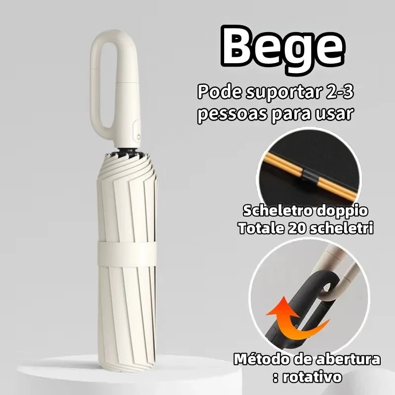 Portable Automatic Windproof UV-Resistant Sun-Protection Large Folding Umbrella