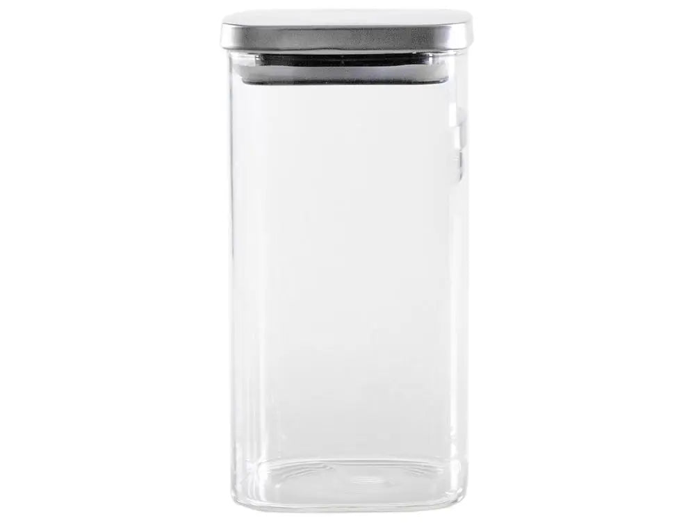 Brinox Lock & Stock 5-Piece Square Glass Food Storage Set