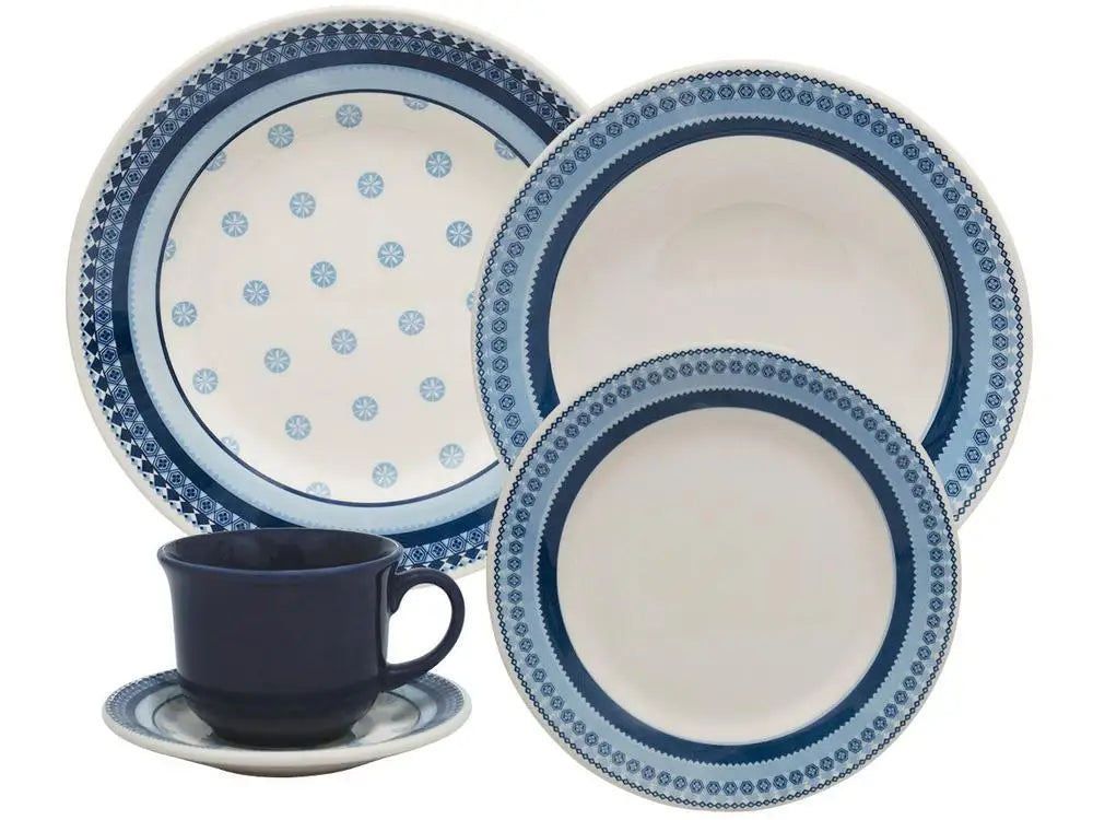 20-Piece Biona Ceramic Dinner and Tea Set